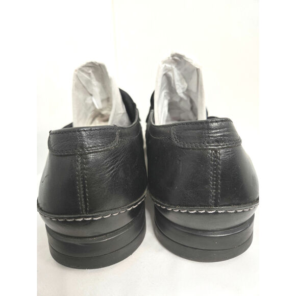 Bacco Bucci Karpa leather pullon dress shoes loafers business attire 12 black main image 6